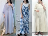 楽ちんなのにサマ見えする「ロングワンピース」4選！ 2025年の夏に着たい「大人のワンピコーデ」